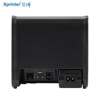 Printer Thermal USB 80T untuk Struk POS Mini 80mm, Cocok untuk Kasir Restoran & Supermarket, Antarmuka LAN, Ready Stock