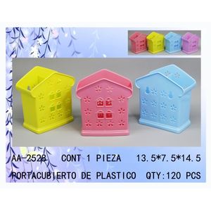 Porta posate in plastica portaoggetti classico durevole elegante creativo moderno - Product Image 1