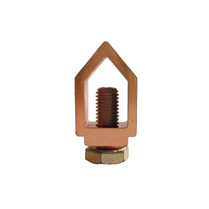 Meilleure pince de <span class=keywords><strong>terre</strong></span> en laiton pour protection contre la foudre et mise à la <span class=keywords><strong>terre</strong></span>, connexion de tige de <span class=keywords><strong>terre</strong></span> électrique 5/8'' - Product Image 5
