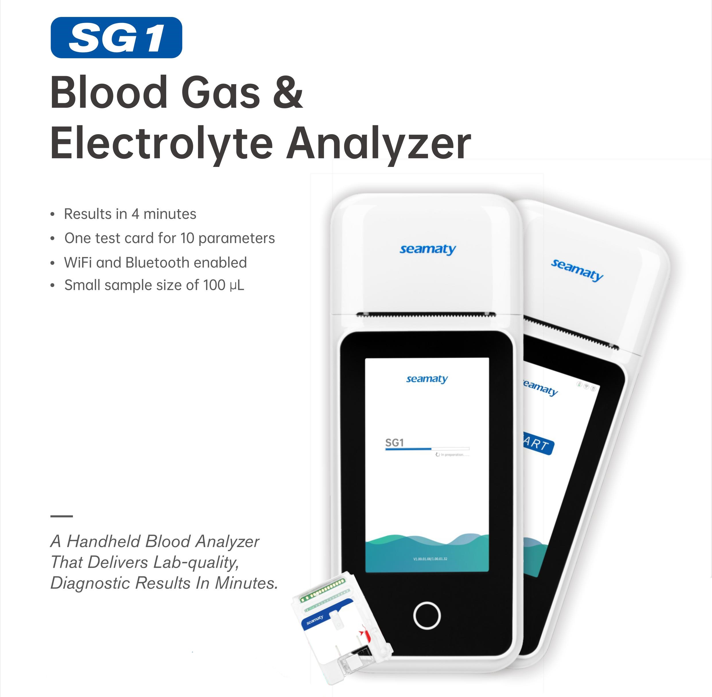 Portable Blood Gas / Electrolyte Analyzer Clinical Analytical Instruments