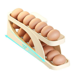 Contenedor de Huevos Deslizante de Plástico Oppbag para Refrigerador, de Cuatro Niveles, con Rodillo Automático, a Prueba de Caídas, para Encimera de Cocina - Product Image 6