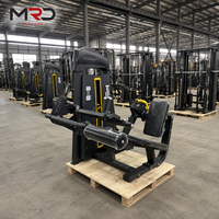 Appareil de musculation des jambes assis réglable en acier, machine à fessiers à charge par broches, équipement de fitness pour l'entraînement des muscles du bas du corps