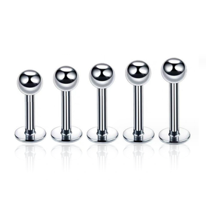 16G 6Mm 8Mm 10Mm 12Mm 14Mm Diy G23 Titanium <span class=keywords><strong>Labret</strong></span> Piercing Sieraden Uitverkoop - Product Image 4