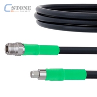 China _ FMC0206401LF Low Loss SMA Male to N Female Cable LMR-400 Coax Times Microwave Connectors with LF Solder