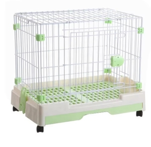 Tekerlekler ile ticari özel plastik köpek oyun parkı katı desen küçük köpekler ve Kennels için katlanır köpek evi - Product Image 5