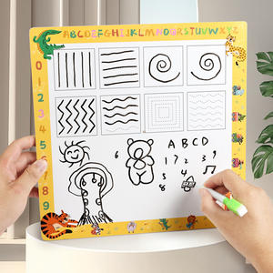 Nuevo Reloj Digital de Doble Cara para Educación Temprana Infantil, Rompecabezas 3D, Juguetes de Madera, Pizarra de Dibujo, Juguetes Educativos para Niños - Product Image 2