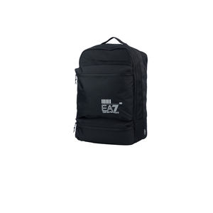MEN'S <b>BACKPACK</b> BAGS 100%RECYCLEDPOLYESTER EA7 100%RECYCLEDPOLYESTER <b>Black</b> - Product Image 2