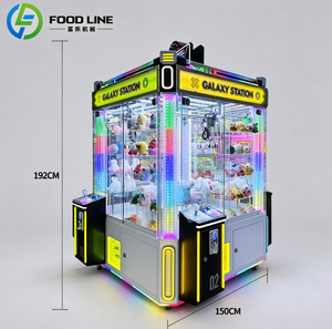 <span class=keywords><strong>Astro</strong></span>-Greifautomat mit attraktiven Lichteffekten für Spielhallen – Münzbetriebenes Plüschtier-Fanggerät für Vergnügungsparks - Product Image 1