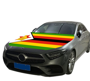 Sierra Leone usine tout le monde capot de voiture capot ensembles drapeaux voiture moteur fenêtre miroir couverture drapeau moteur capot couverture - Product Image 5