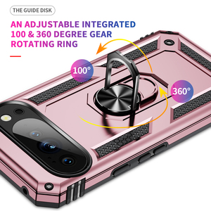 Funda Protectora para Teléfono Móvil con Diseño de Armadura Anticaídas de TPU para PC, con Anillo Protector de Cámara para Google <span class=keywords><strong>Pixel</strong></span> 10/9/8/7/<span class=keywords><strong>6</strong></span>/10A Pro - Product Image 5