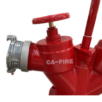 Fournisseur de bouche d'incendie de type Ca-Fire Y Dn100 Ground Bouche d'incendie de 4 pouces 150mm