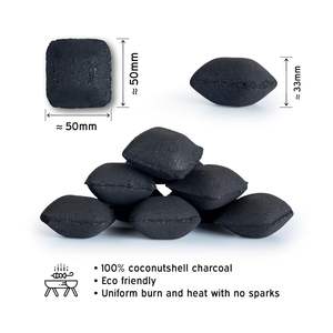 Precio de fábrica Almohada esférica sin humo Forma Barbacoa Carbón - Product Image 5