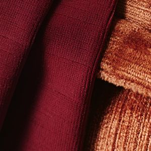 Tessuto di fascia alta tessuto in velluto tagliato per divano di bambù struttura con motivo solido traspirante per tessuto da tappezzeria - Product Image 5