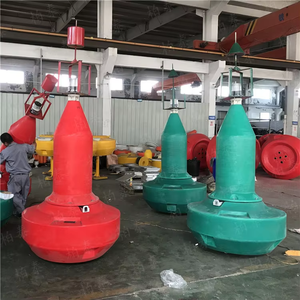 Phao điều hướng 2500kg màu vàng/đỏ/xanh lá cây 1550mm Chiều cao mặt phẳng tiêu cự iala chứng nhận năng lượng mặt trời Bảo vệ UV Hàng Hải - Product Image 6