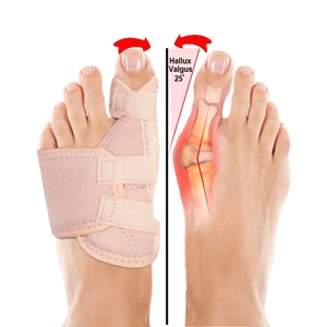 Bunion Corrector für Big Toe, verstellbare Bunion-Schiene für Bunion Relief Ortho pä discher Zehen glätter Hallux Valgus Zehen abscheider - Product Image 1