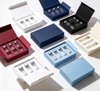 Caja de Cartón Blanca Plegable Personalizada para 10 Viales de Péptidos de 2ml/3ml, Caja de Embalaje para Ampollas de Laboratorio Médico con Etiqueta Impresa Personalizada
