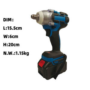 Nuevo producto, venta al por mayor, mini Llave de impacto portátil de 3200, juego de herramientas de llave de impacto de 1/2 unidades, 350N. M, - Product Image 4