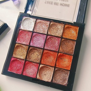 Palette di ombretti glitterato glitterato glitterato vegano senza crudeltà per ragazza pazza ombretto impermeabile ombretto etichetta personalizzata - Product Image 2