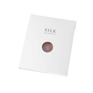 Taie d'oreiller en soie rectangulaire, boîte d'emballage cadeau et artisanat en carton blanc, boîte standard en stock, prend en charge l'impression de logo personnalisé - Product Image 5