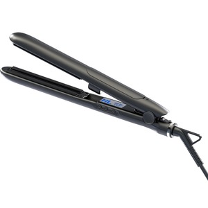 Hair Straightener Ceramic Tourmaline LCD Display Temperature Adjustable Dual Use For Straightening And Curling - Product Image 2