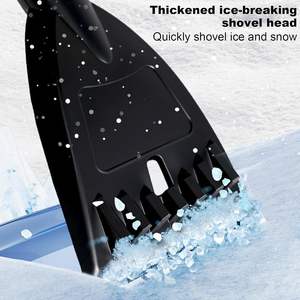 Grattoir de déneigement pour <span class=keywords><strong>pare</strong></span>-<span class=keywords><strong>brise</strong></span> de voiture Outil de nettoyage du gel - Product Image 5