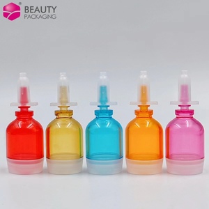 5ml 10ml 15ml Coloré PS Ampoule <span class=keywords><strong>Bouteille</strong></span> 1/3 OZ Essence <span class=keywords><strong>Bouteille</strong></span> D'<span class=keywords><strong>acide</strong></span> Hyaluronique Garder Frais Cosmétique - Product Image 2