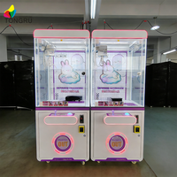 Machine à griffes commerciale fiable, à monnayeur et lecteur de cartes de crédit, pour la vente aux centres d'arcade et aux centres commerciaux