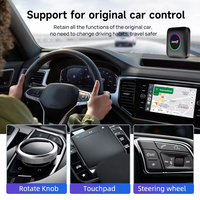 Boîte multimédia automobile Tbox Ambient Wireless Ai Box 3 en 1 Android 13 Carplay Android Auto, électronique automobile, boîte Carplay Ai