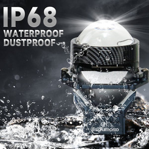 Accessori LELANPU, Fari per Moto 12V, Lente Fisheye in Vetro, Luce Fendinebbia per Auto, Proiettore Laser, Fari LED per Suzuki e <span class=keywords><strong>Peugeot</strong></span> - Product Image 2