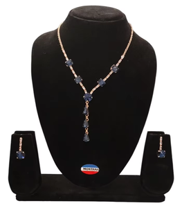 ชุดเครื่องประดับคลาสสิกมีสไตล์ AD705สำหรับงานแต่งงานงานเลี้ยงแบบดั้งเดิม-ต่างหูสร้อยคอ-สำหรับของขวัญวันครบรอบแฟชั่น - Product Image 4