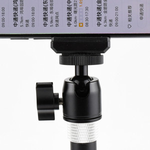 ขาตั้งโทรศัพท์ CRVJ แบบโลหะ หมุนได้ 360 องศา สำหรับถ่ายวิดีโอบล็อกสด - Product Image 4