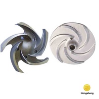 Pièces moulées avec précision OEM en bronze par micro-moulage, turbine de pompe