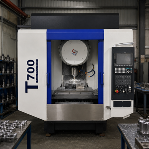 ศูนย์เจาะและต๊าปเกลียว BT30 ขนาด 800x420 มม. รุ่น T700L พร้อมแกนหมุน BT30 สำหรับแผ่นยึดเครื่องจักร - Product Image 3