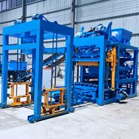 Machine automatique de fabrication de blocs creux en ligne à bon prix Machine de fabrication de briques pour ciment, béton, argile, brique à haute efficacité
