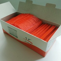 Étiquettes de vêtements en nylon recyclé GRS écologiques à prix d'usine, couleurs personnalisées, attaches cousues, barbillons, pour chaussures sur mesure