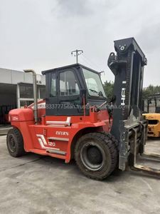 <b>Used</b> Heli 12 Ton Diesel Forklift 3m Lifting Height 4X4 Drive Seated Operation Heli 120 Forklift - Product Image 2