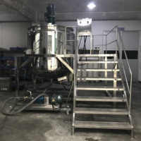 Cuve de mélange en acier inoxydable à prix d'usine, pour liquides chimiques et alimentaires, avec chauffage électrique, agitateur et moteur, 100L
