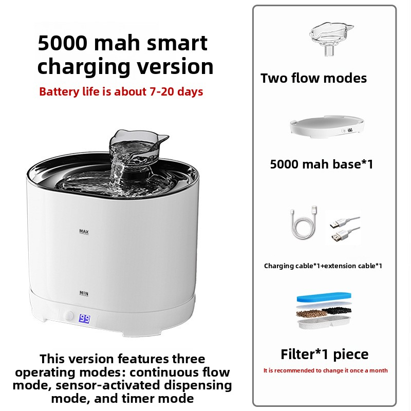 White+white base   5000mAh
