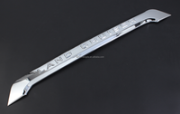 Accessoires de voiture Offre Spéciale décoration intérieure moulage arrière en Fiber de carbone ABS pour Toyota 2022 Land Cruiser LC300