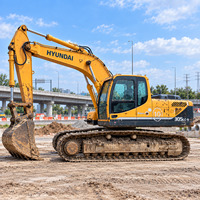 Excavatrice Hyundai 305LC-9 d'occasion de 2012, 30T, pour l'exploitation minière