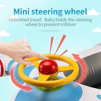 0.3mm Pvc gonflable avion natation siège flottant enfants jouets d'eau bébé anneau de natation