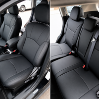 Housses de siège en cuir Nappa sur mesure pour Mitsubishi Outlander 2014-2026, 3 rangées, 6, 7 ou 8 sièges, couverture complète