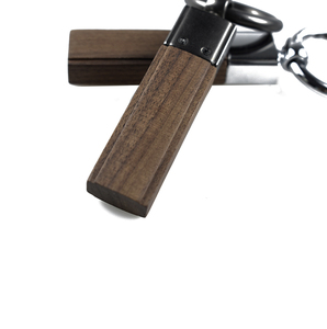 2025 Cá nhân hoá và độc đáo bán buôn Key Rings tùy chỉnh trống móc khóa bằng gỗ - Product Image 2