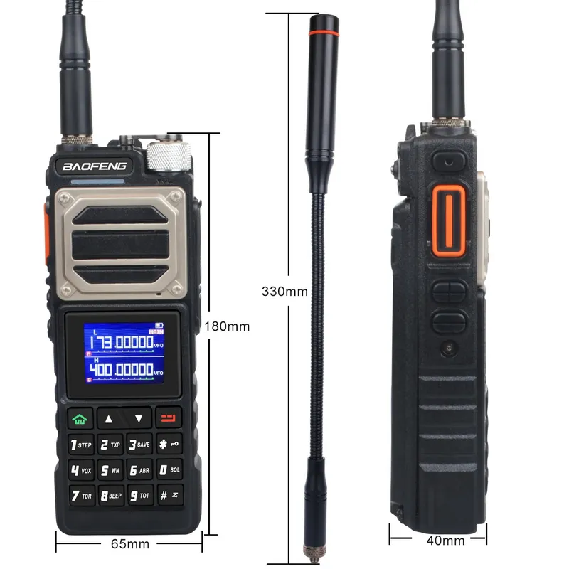 2023 New factory price Baofeng UV-25L Air band two way Radio 5W Long Range ham Handheld walkie talkies Hotel Transceiver