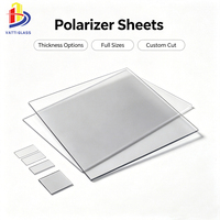 Optical Grey Polarizer Sheet Anti-reflection Uniform Light Transmission Polarizing Film for LCD Screen Optical Instrument
