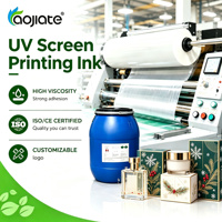 Impression d'étiquettes et de tags personnalisés résistants aux rayures, encre de sérigraphie UV, encre de sérigraphie UV LED pour l'emballage de cosmétiques et de parfums