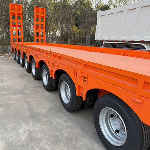Semi-<span class=keywords><strong>remorque</strong></span> surbaissée multi-essieux à suspension pneumatique, personnalisable, à prix avantageux, avec plateau extensible <span class=keywords><strong>de</strong></span> 25 m, à vendre - Product Image 5