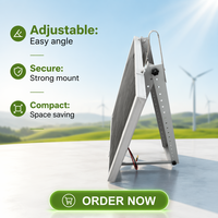 Support de montage rotatif et réglable pour panneaux solaires, pliable et inclinable, pour camping-car, balcon et toit