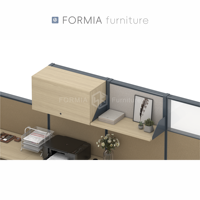 Meubles de bureau modernes, poste de travail en cubique pour centre d'appels, table de travail, cloison de bureau, bureau d'ordinateur, poste de travail modulaire pour 2 personnes