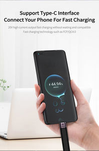 สาย Thunderbolt <span class=keywords><strong>4</strong></span> / USB4 40Gbps/100W สายสั้น USB4สายวิดีโอ8K รองรับสายเคเบิลสั้น40Gbps - Product Image 3